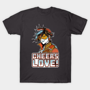 Tracer Overwatch Cheers Love! T-Shirt